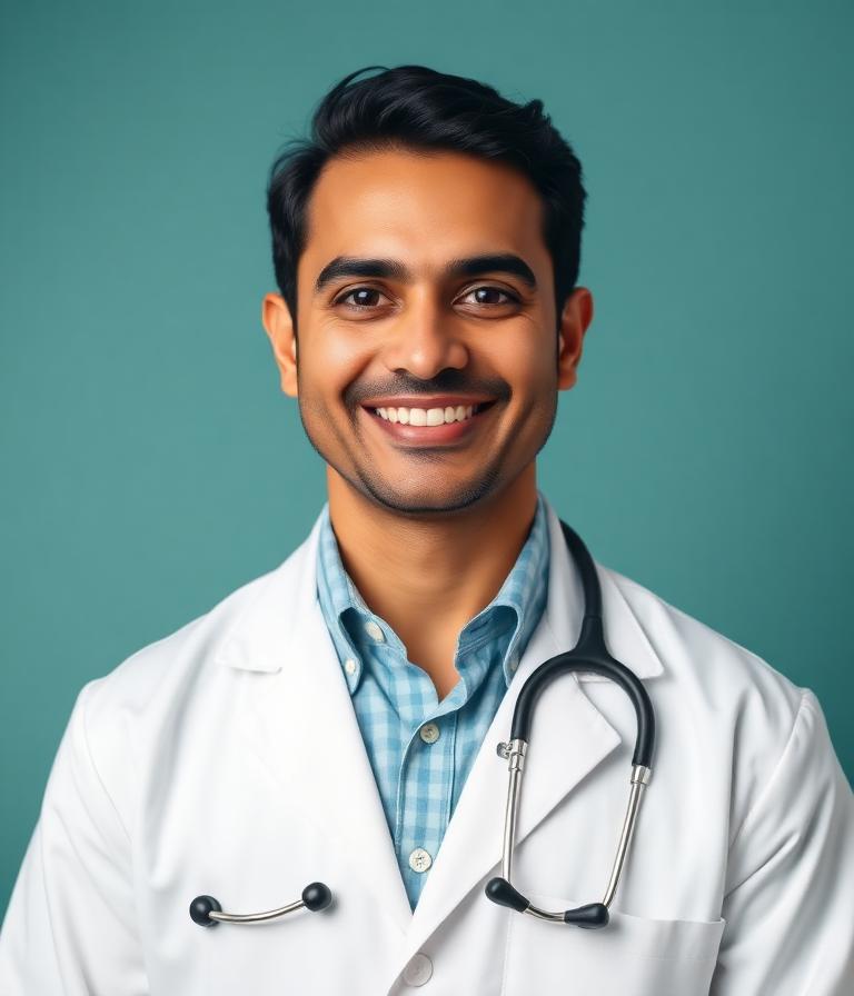 Portrait of Dr. Ahmed Raza